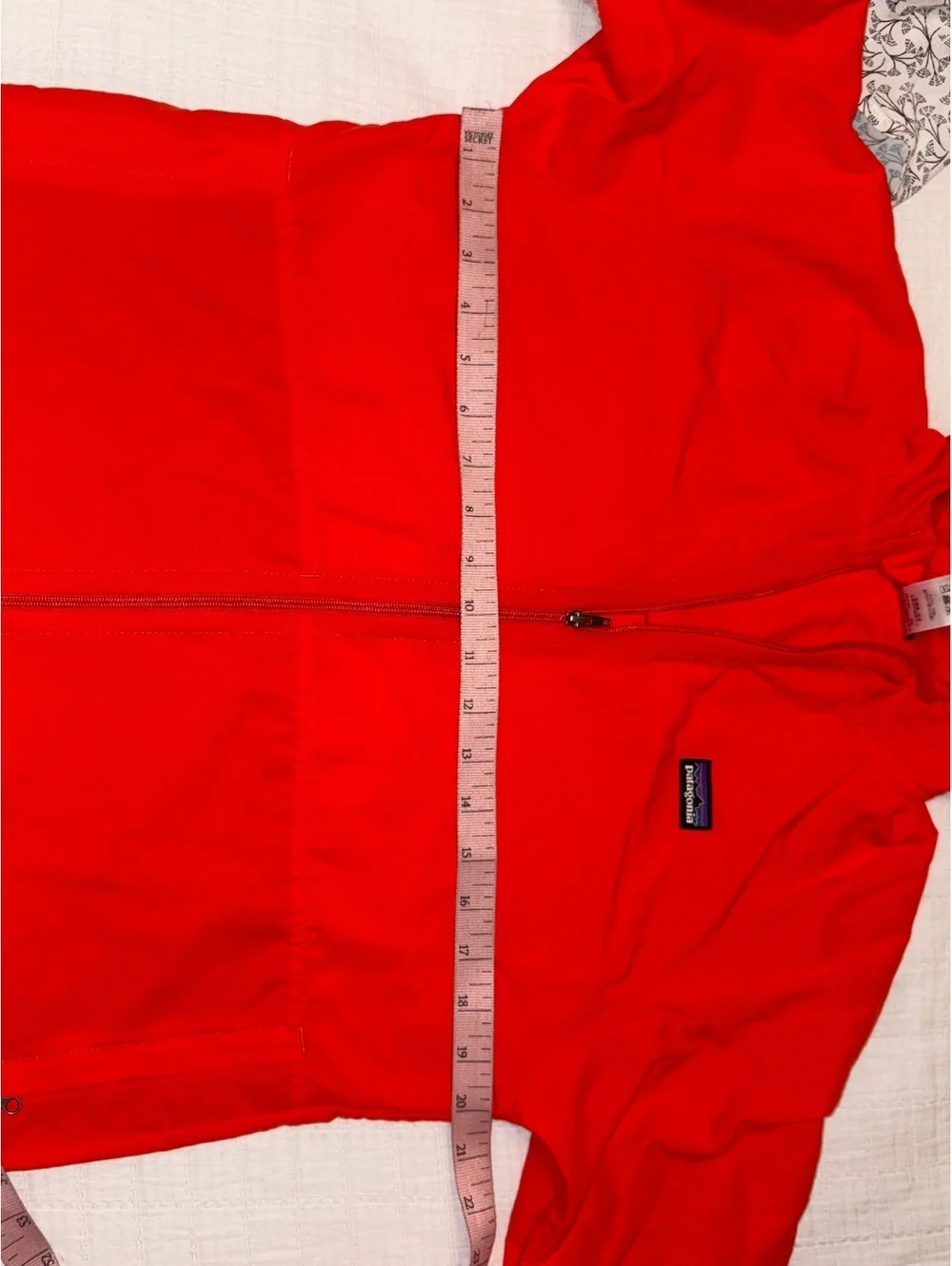 Vintage Patagonia Kid Red Orange Windbreaker Jacket 90s Y2K Outdoor Gorpcore